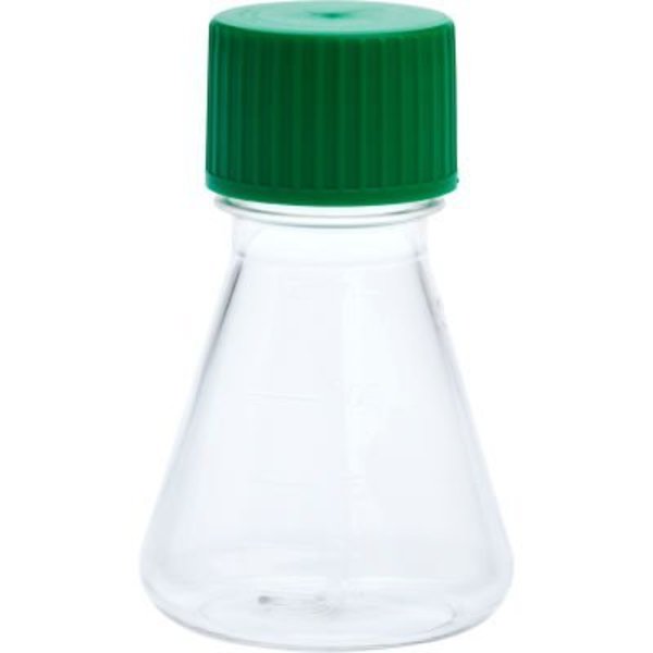 Celltreat CELLTREAT® 125mL Erlenmeyer Flask, Solid Cap, Plain Bottom, PETG, Sterile 229800